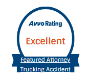 Avvo Rating | Excellent | Featured Attorney | Trucking Accident